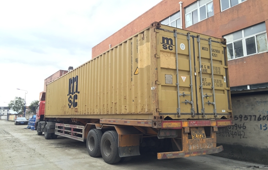 We load 1*40GP container to Casablanca,MOROCCO 2