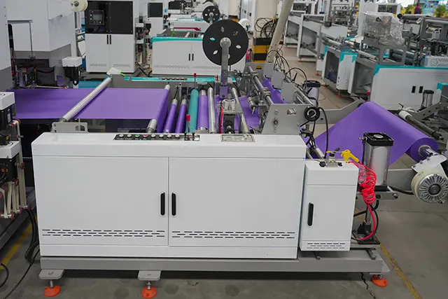 ZX-LT500V Vertical three-dimensional bag non-woven bag making