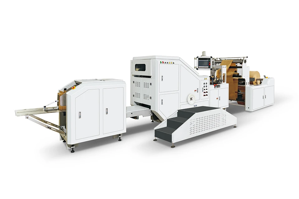 ROLL-FED SQUARE BOTTOM PAPER BAG MAKING MACHINE