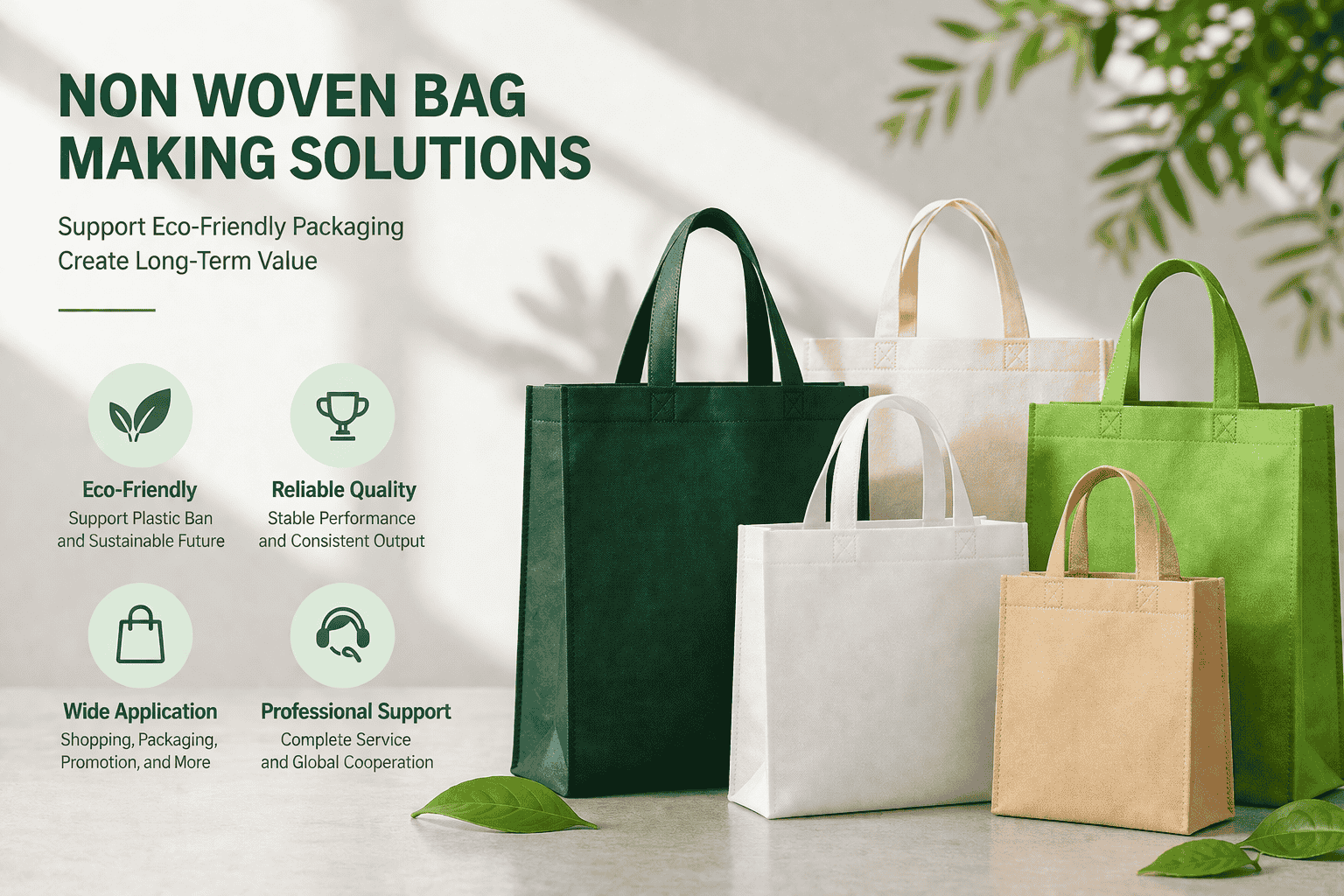 Non Woven Bag Making Machine Manufacturer