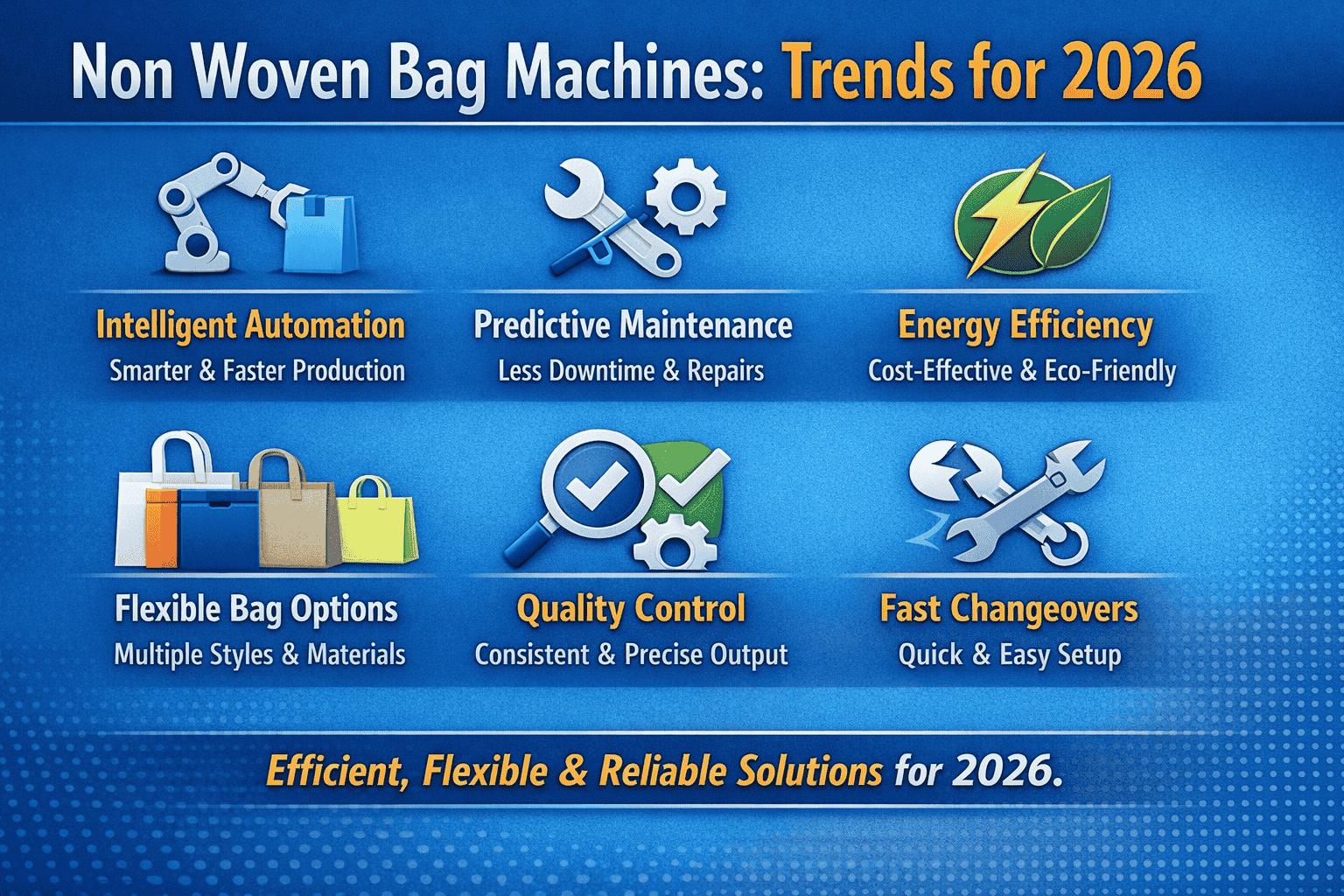 Últimas tendencias en máquinas de bolsas no tejidas para 2026