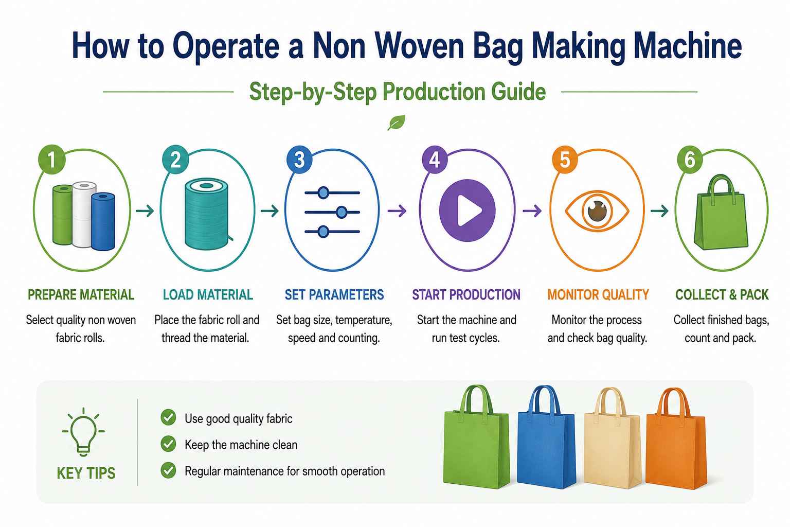 How to Operate a Non Woven Bag Making Machine