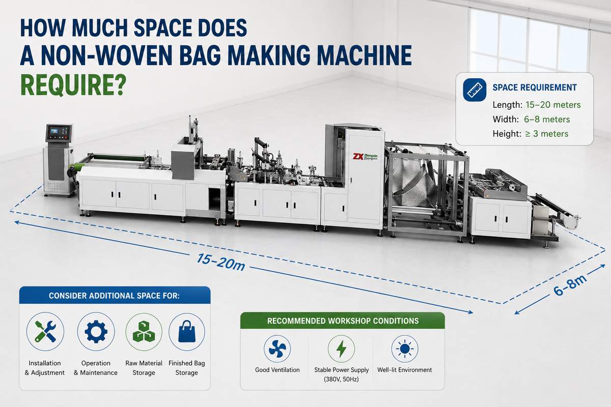 How Much Space Does a Non-Woven Bag Machine Need?